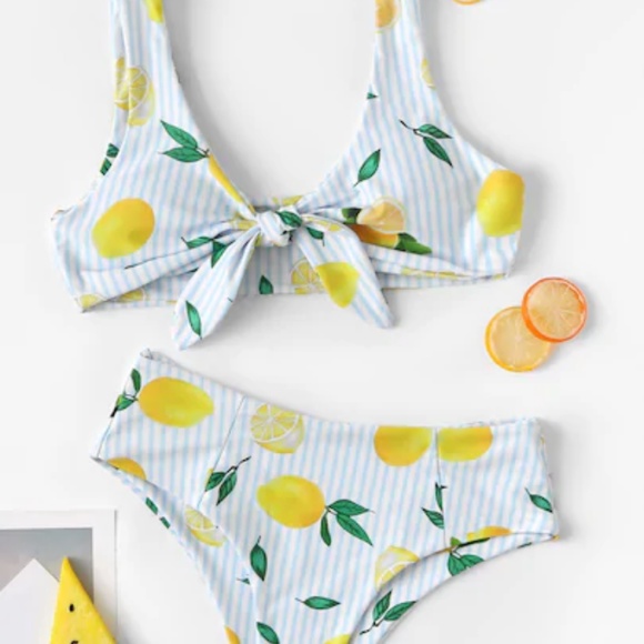 Twilight Gypsy Collective Other - ❗️LAST ONE❗️LEMON STRIPE BIKINI